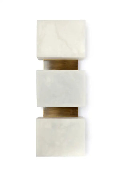Alabaster Cubes Wall Sconce - Richardrider