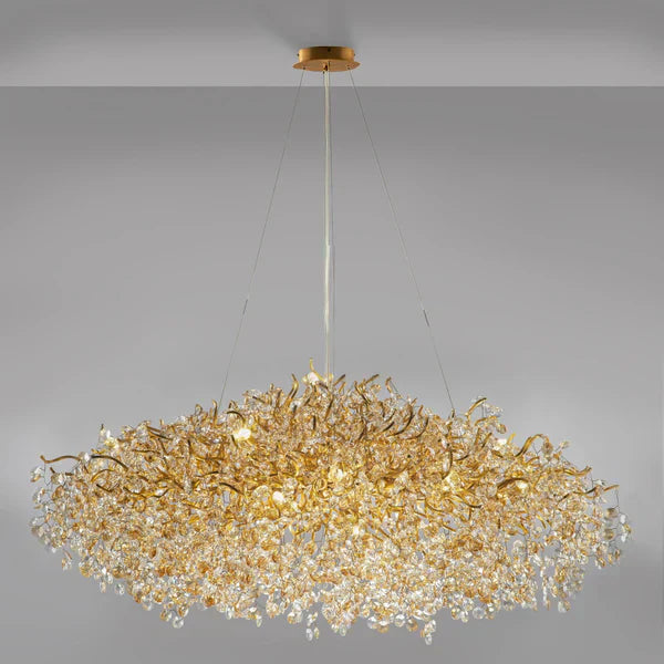 New Modern Light Luxury Branch Crystal Chandelier for Dining /Living Room - Richardrider