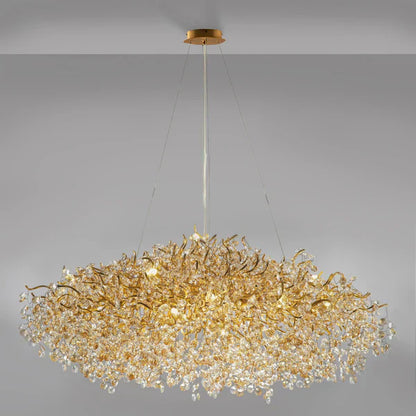 New Modern Light Luxury Branch Crystal Chandelier for Dining /Living Room - Richardrider