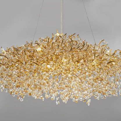 New Modern Light Luxury Branch Crystal Chandelier for Dining /Living Room - Richardrider