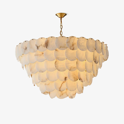 Alabaster Shell Brass Chandelier with 2/3/4/5/6 layer - Richardrider