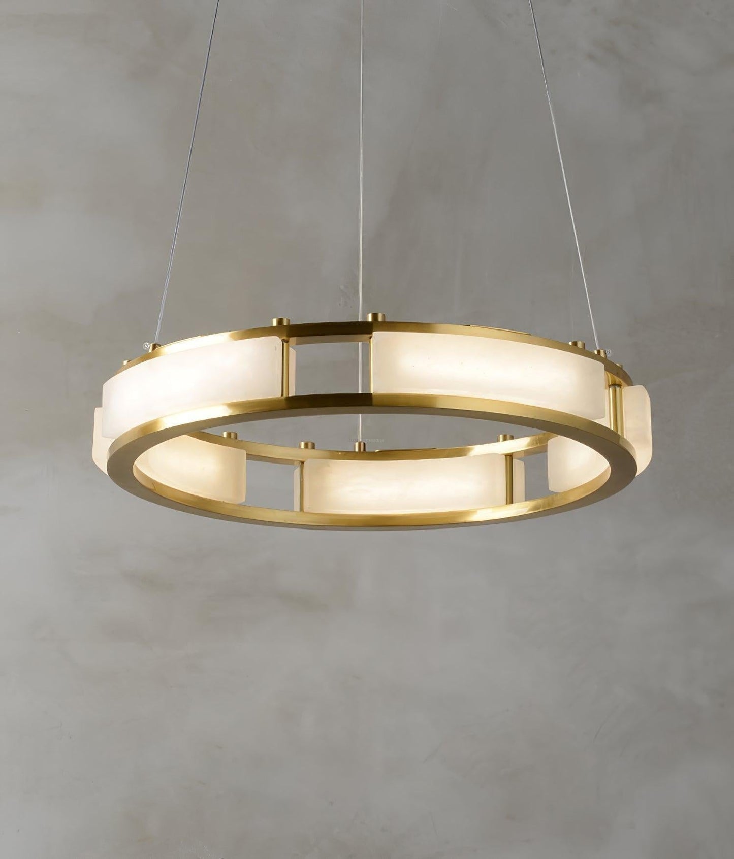 Qatar Alabaster Round Chandelier - Richardrider