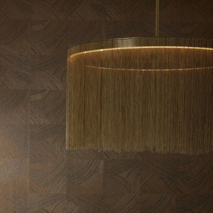 Lunouvra LED Chandelier Iron 38"D