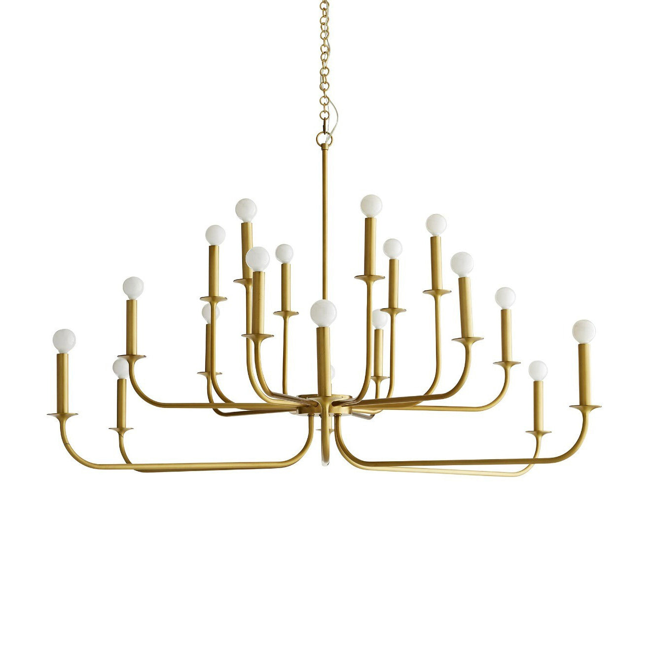 Kaiouvra Chandelier Steel 52"D