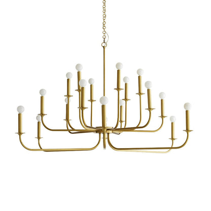 Kaiouvra Chandelier Steel 52"D