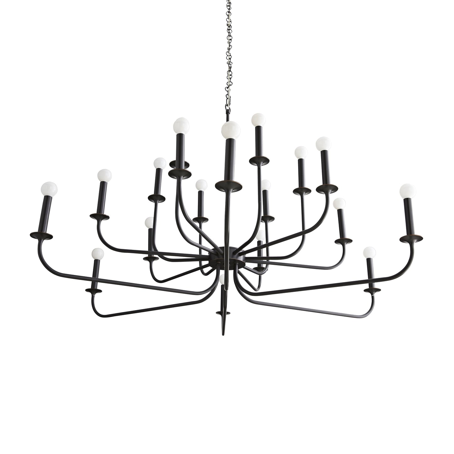 Kaiouvra Chandelier Steel 52"D