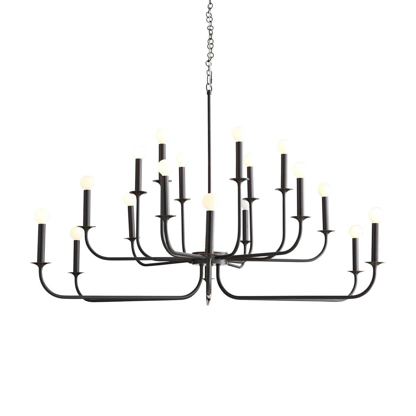 Kaiouvra Chandelier Steel 52"D