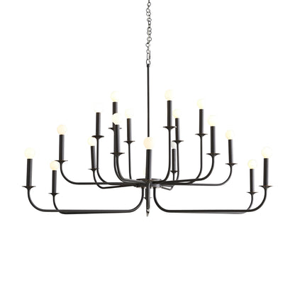 Kaiouvra Chandelier Steel 52"D