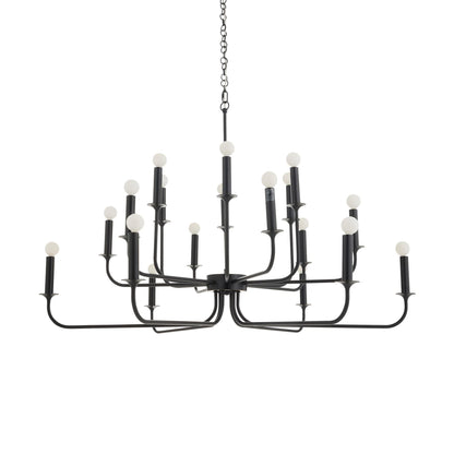 Kaiouvra Chandelier Steel 52"D