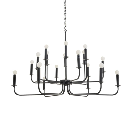 Kaiouvra Chandelier Steel 52"D