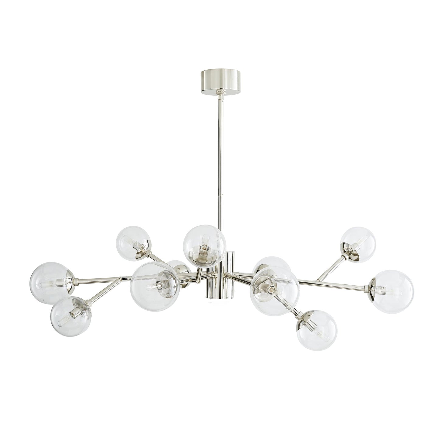 Winymond Chandelier Steel Or Brass & Glass 58"W