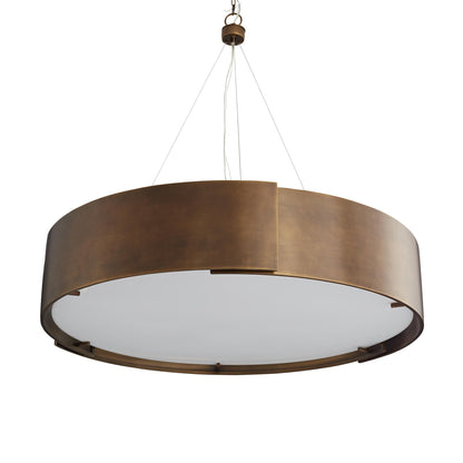 Solorix Chandelier Brass & Acrylic 42"D