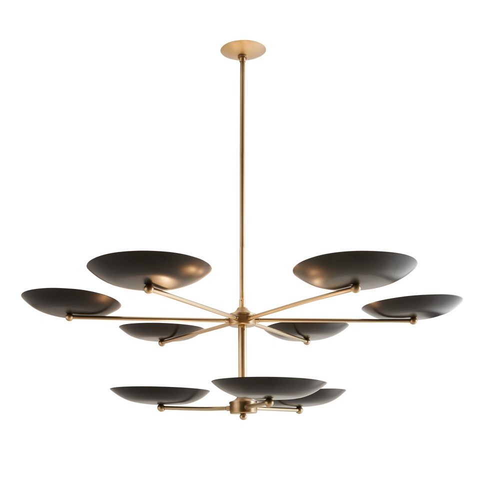 Kelysyl Chandelier Steel 40"D