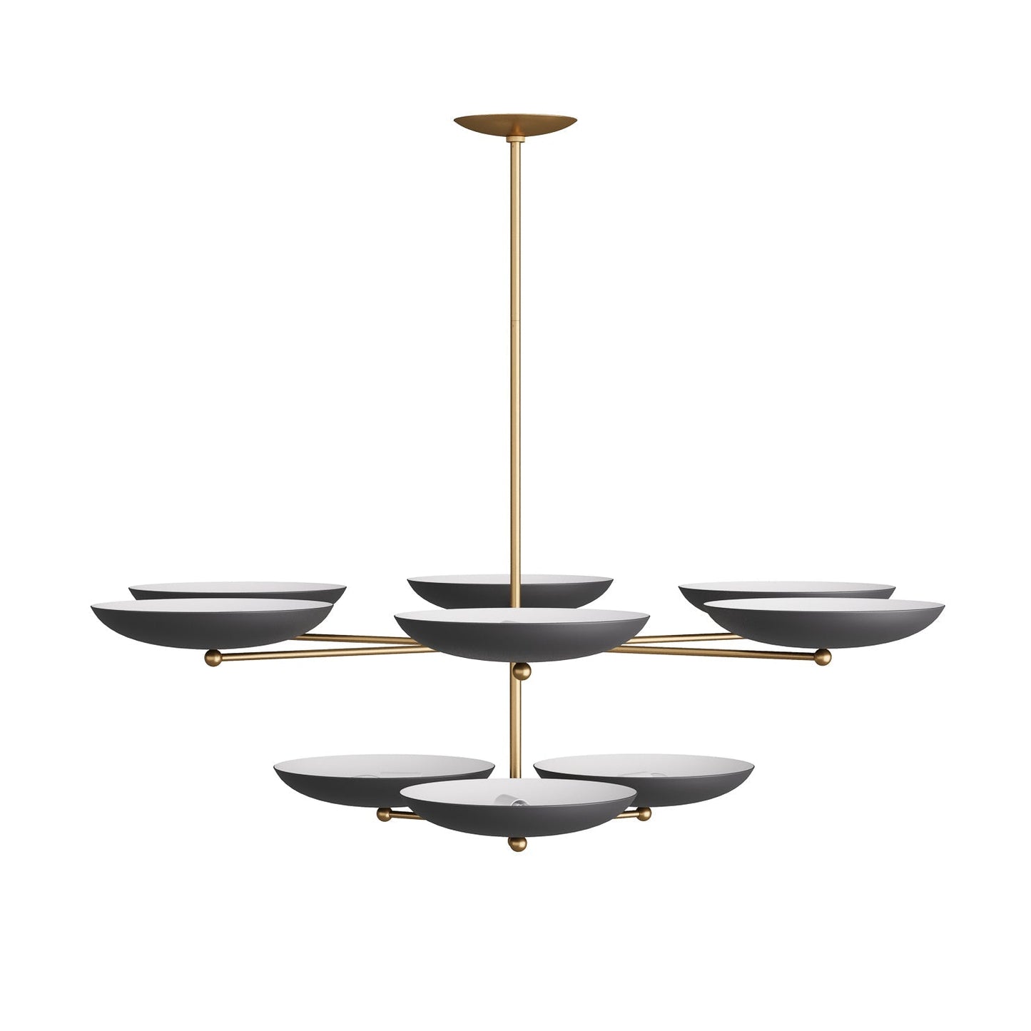 Kelysyl Chandelier Steel 40"D