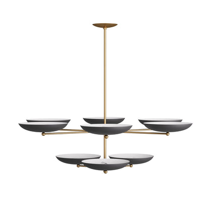 Kelysyl Chandelier Steel 40"D