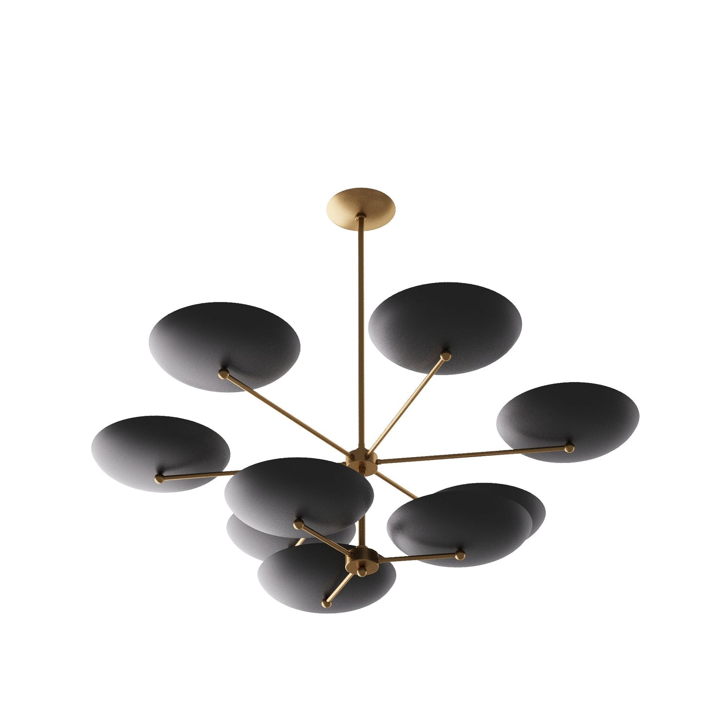 Kelysyl Chandelier Steel 40"D