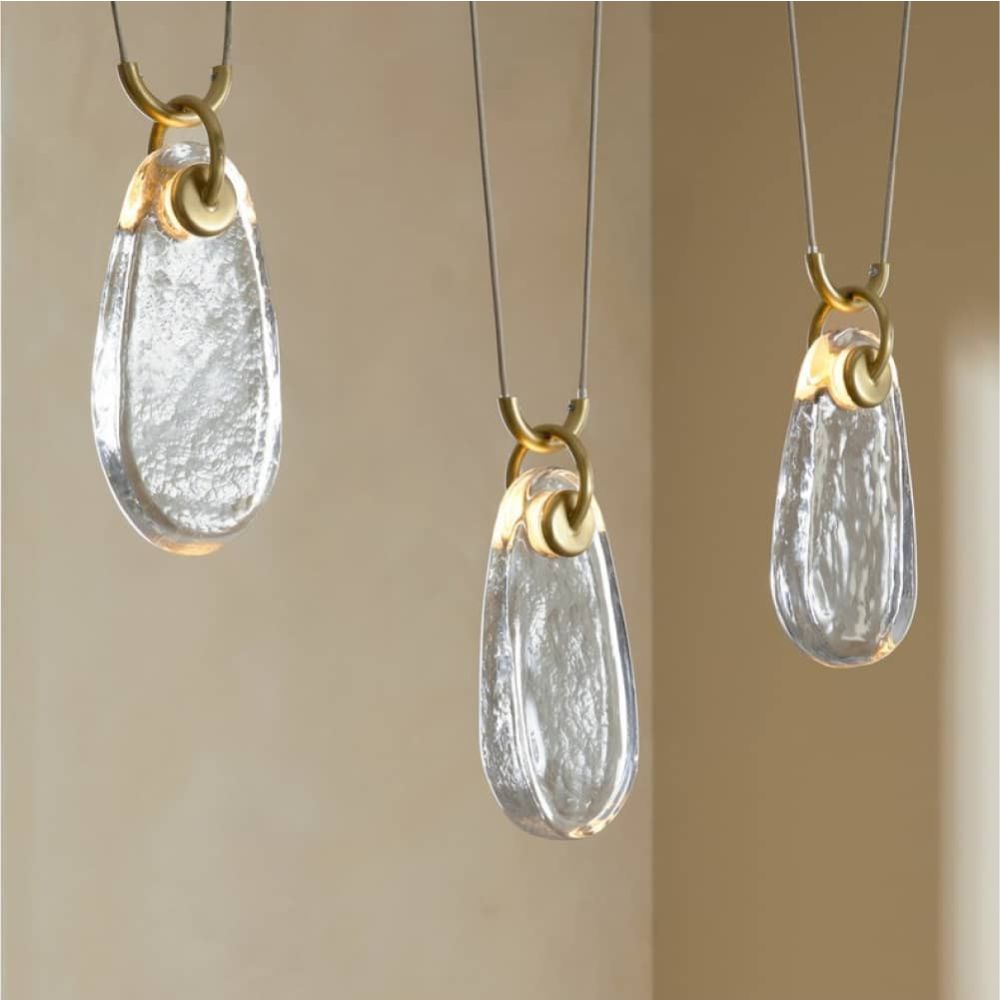 Jaraecyn Chandelier Iron & Glass 86"W x 24"D