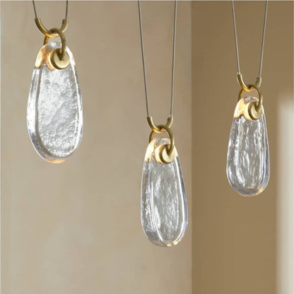 Jaraecyn Chandelier Iron & Glass 86"W x 24"D