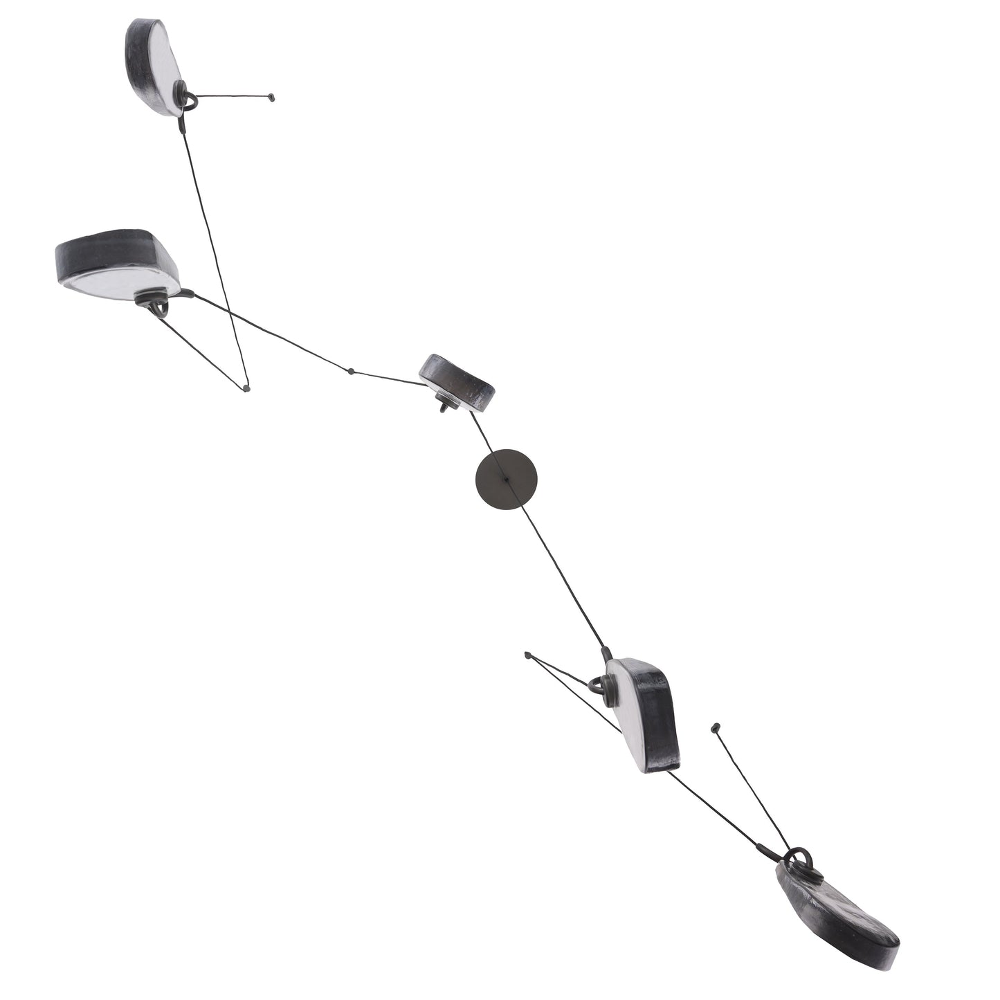 Jaraecyn Chandelier Iron & Glass 86"W x 24"D