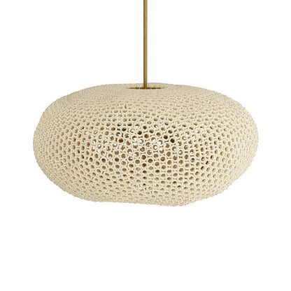 Verasera Chandelier Iron & Beech Wood 48"D