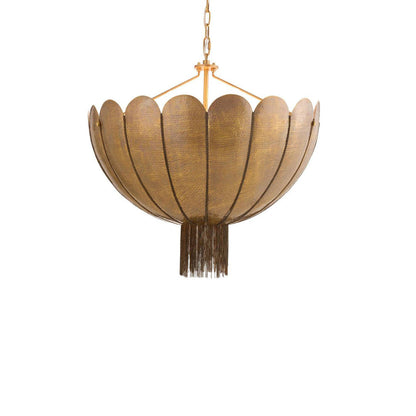 Nivivyn Chandelier Brass 30"D