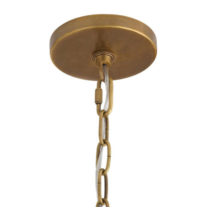 Nivivyn Chandelier Brass 30"D