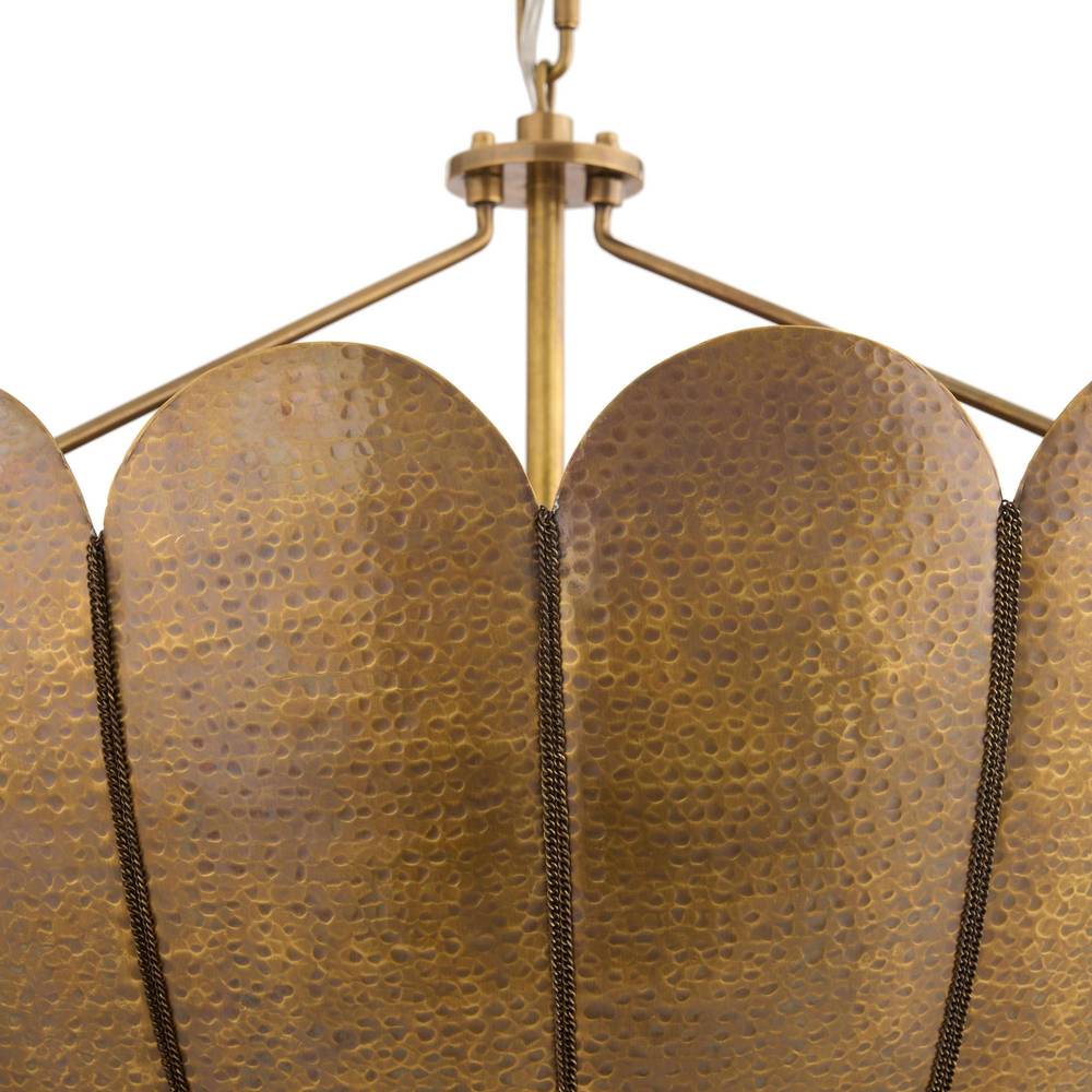 Nivivyn Chandelier Brass 30"D