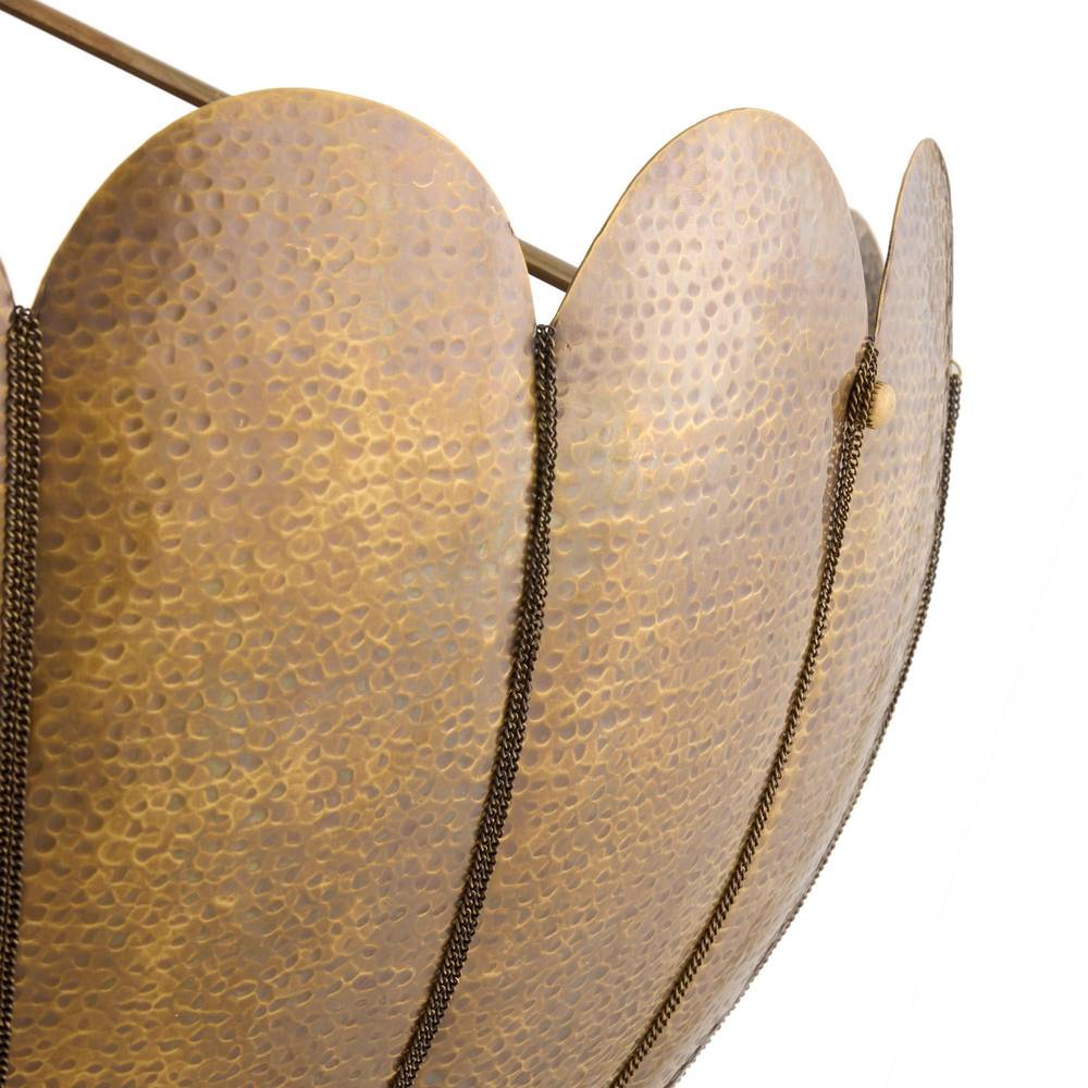 Nivivyn Chandelier Brass 30"D