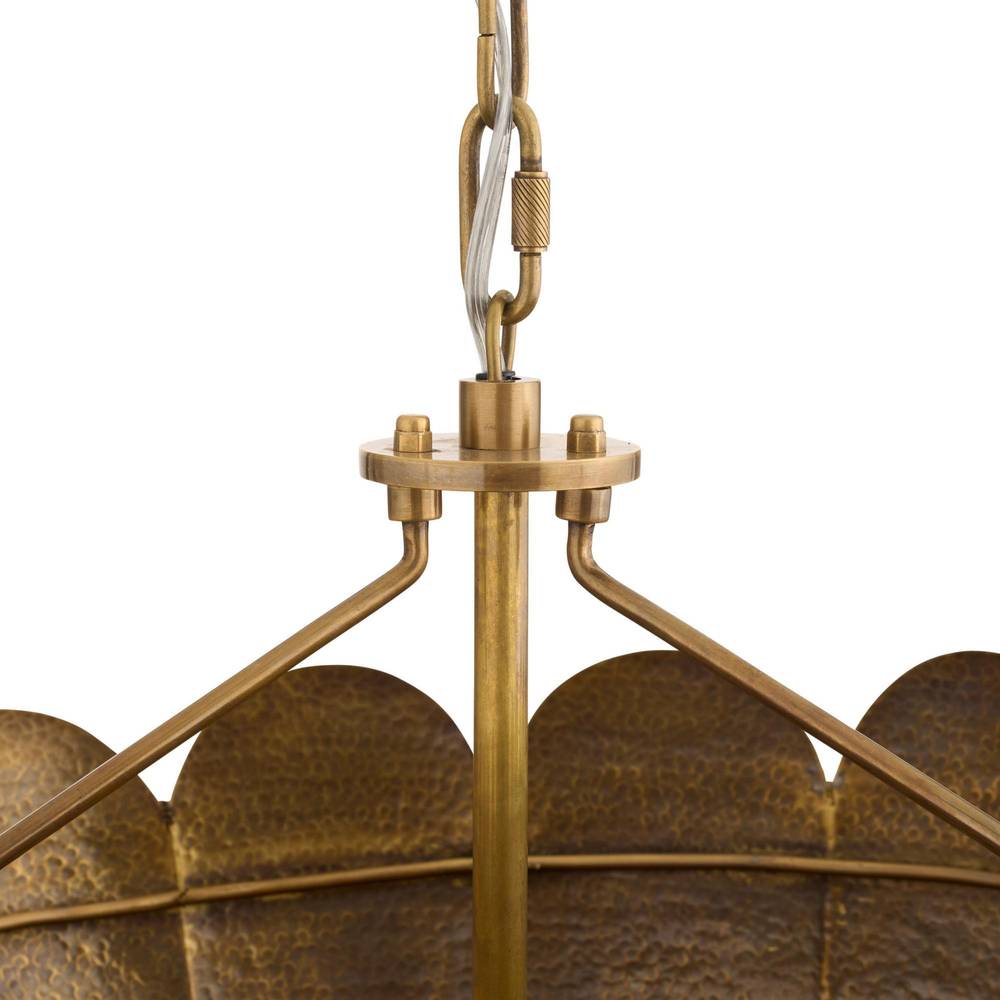 Nivivyn Chandelier Brass 30"D