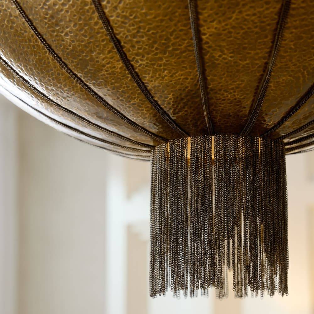 Nivivyn Chandelier Brass 30"D