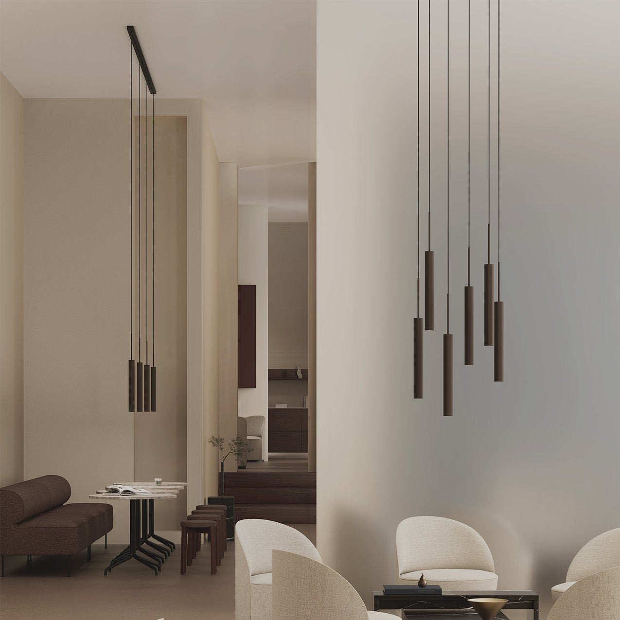 Ravionix Chandelier Aluminum & Steel