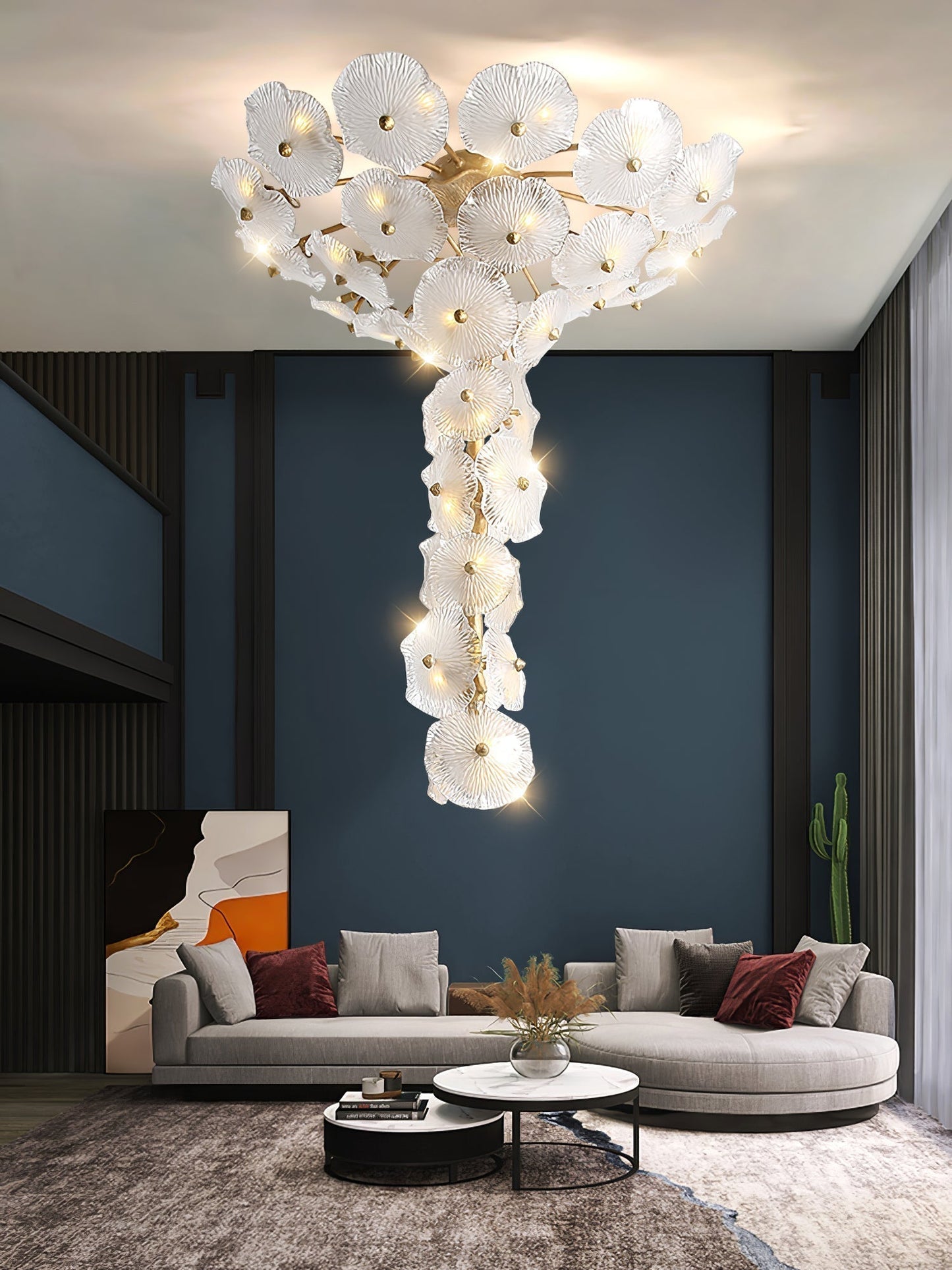 Nenufar Water Lily Chandelier 23.6" 31.5" - Richardrider