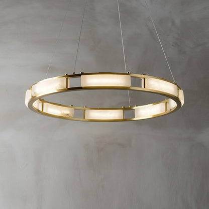 Qatar Alabaster Round Chandelier - Richardrider