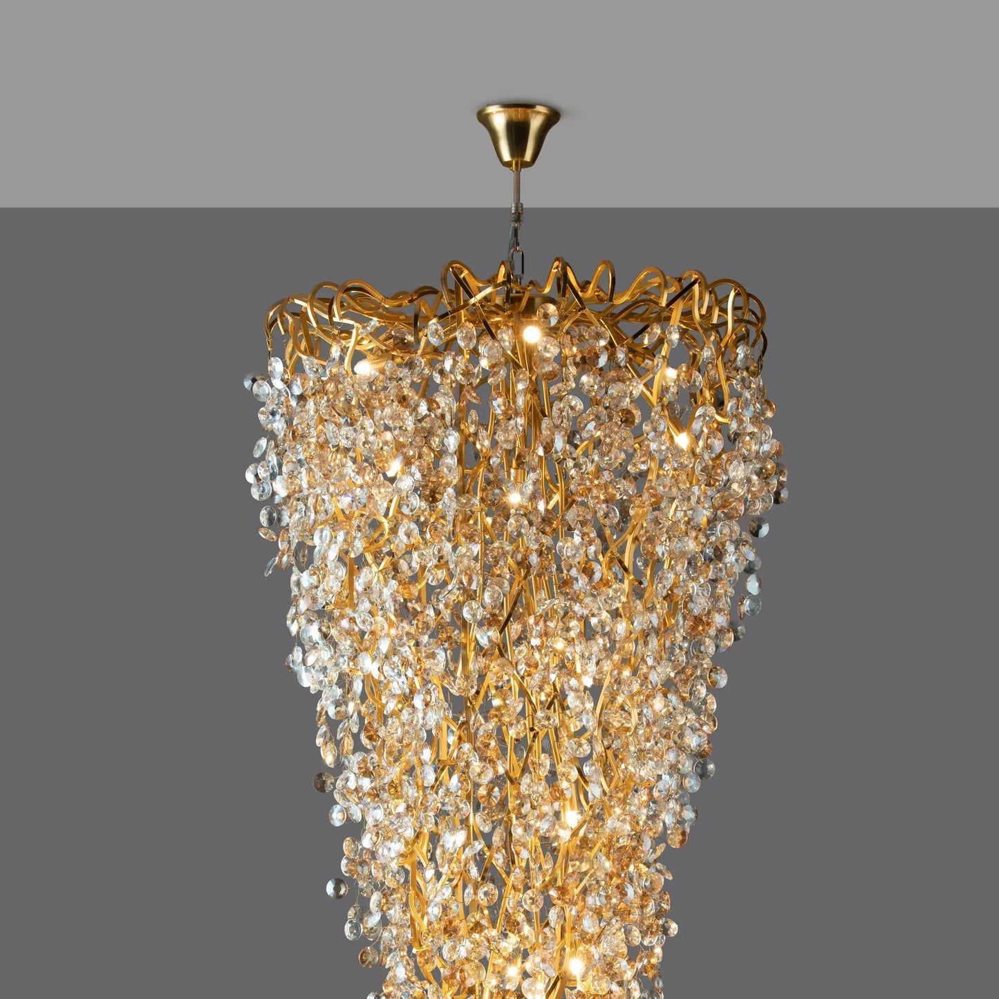 New Modern Light Luxury Branch Crystal Chandelier for Dining /Living Room - Richardrider