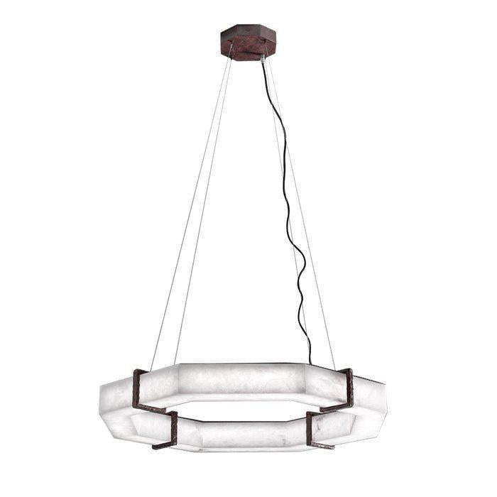 Glacera Alabaster Polygonal Chandelier - Richardrider