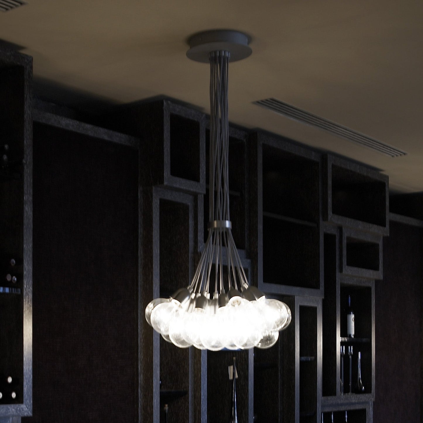Xaneitane Max S Chandelier Metal 14.25"W