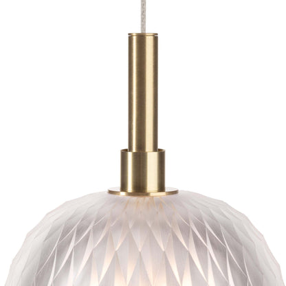 Feneiver Rectangle LED Chandelier Hand-cutted Mouth-blown Crystal & Metal 54.5"W