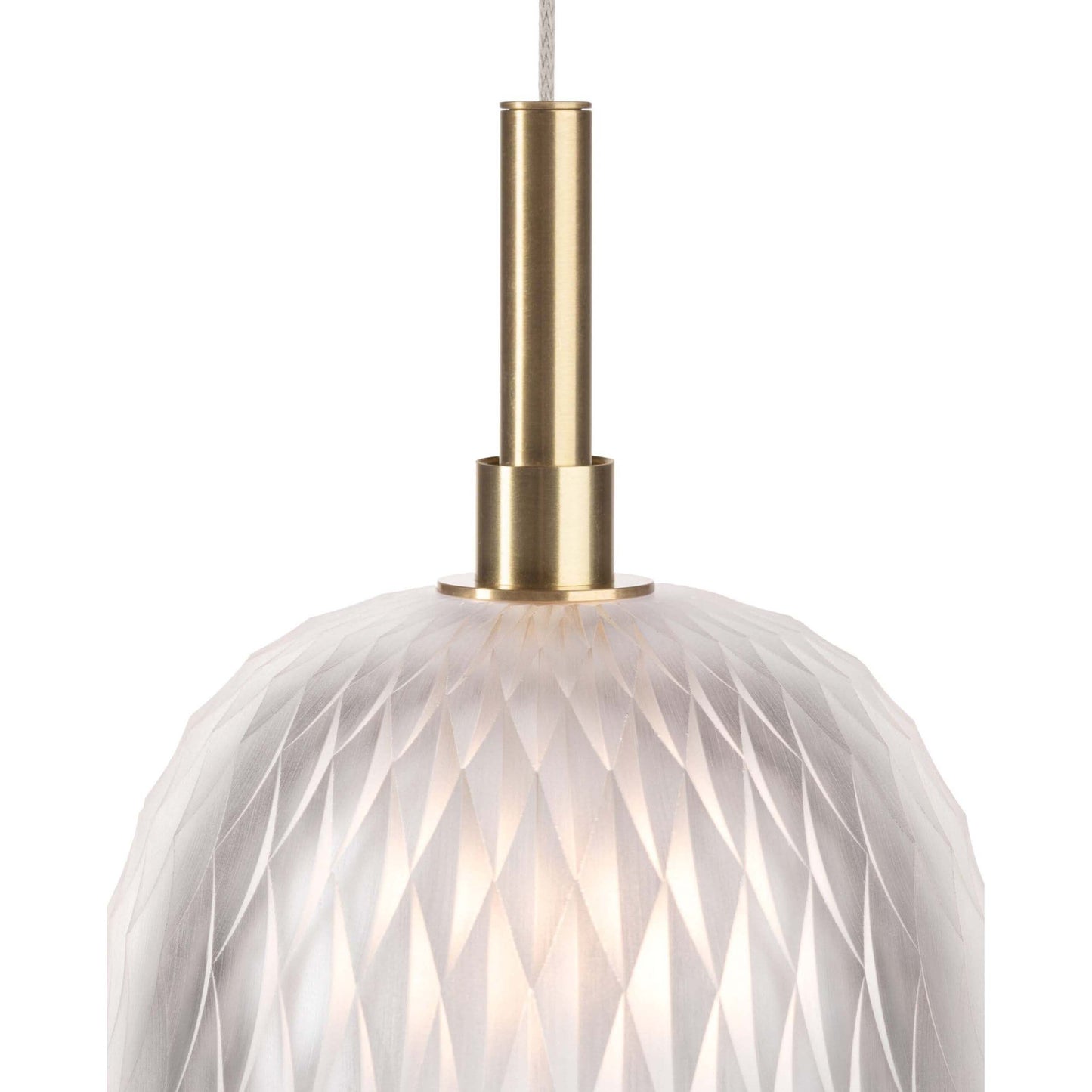 Feneiver Square LED Chandelier Hand-cutted Mouth-blown Crystal & Metal 37.2"W x 37.2"D