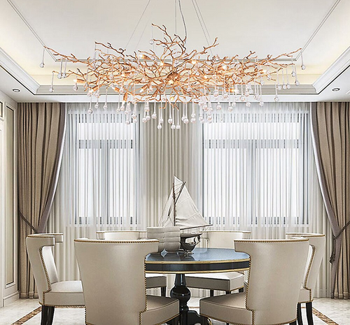 Doris Branch Crystal Chandelier Light - Richardrider