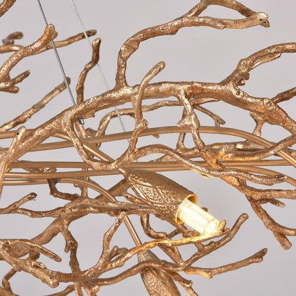 Doris Branch Crystal Chandelier Light - Richardrider