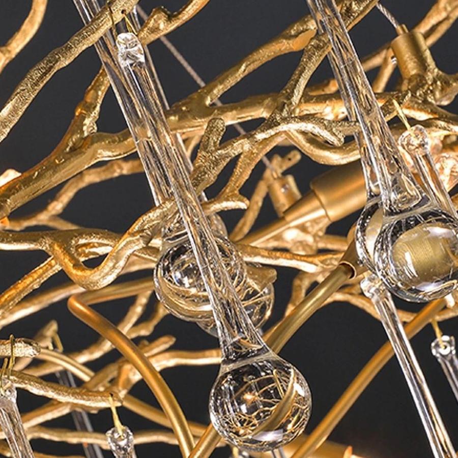 Doris Branch Crystal Chandelier Light - Richardrider