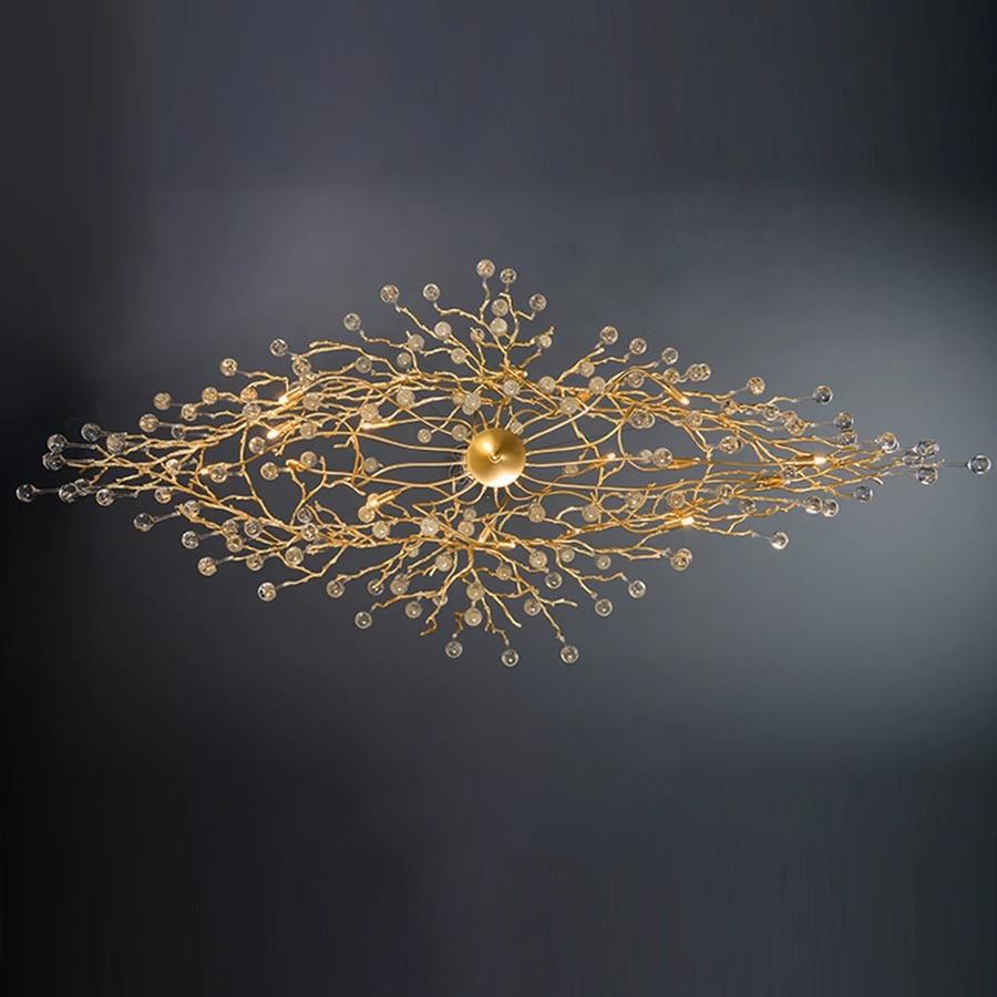 Doris Branch Crystal Chandelier Light - Richardrider