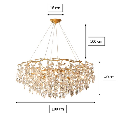 Doris Round Modern Branch Chandeliers - Richardrider