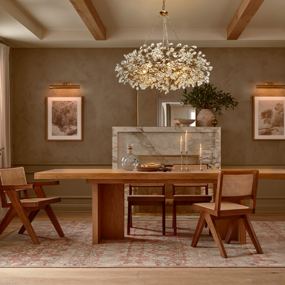 Fiore Crown Chandelier 39"