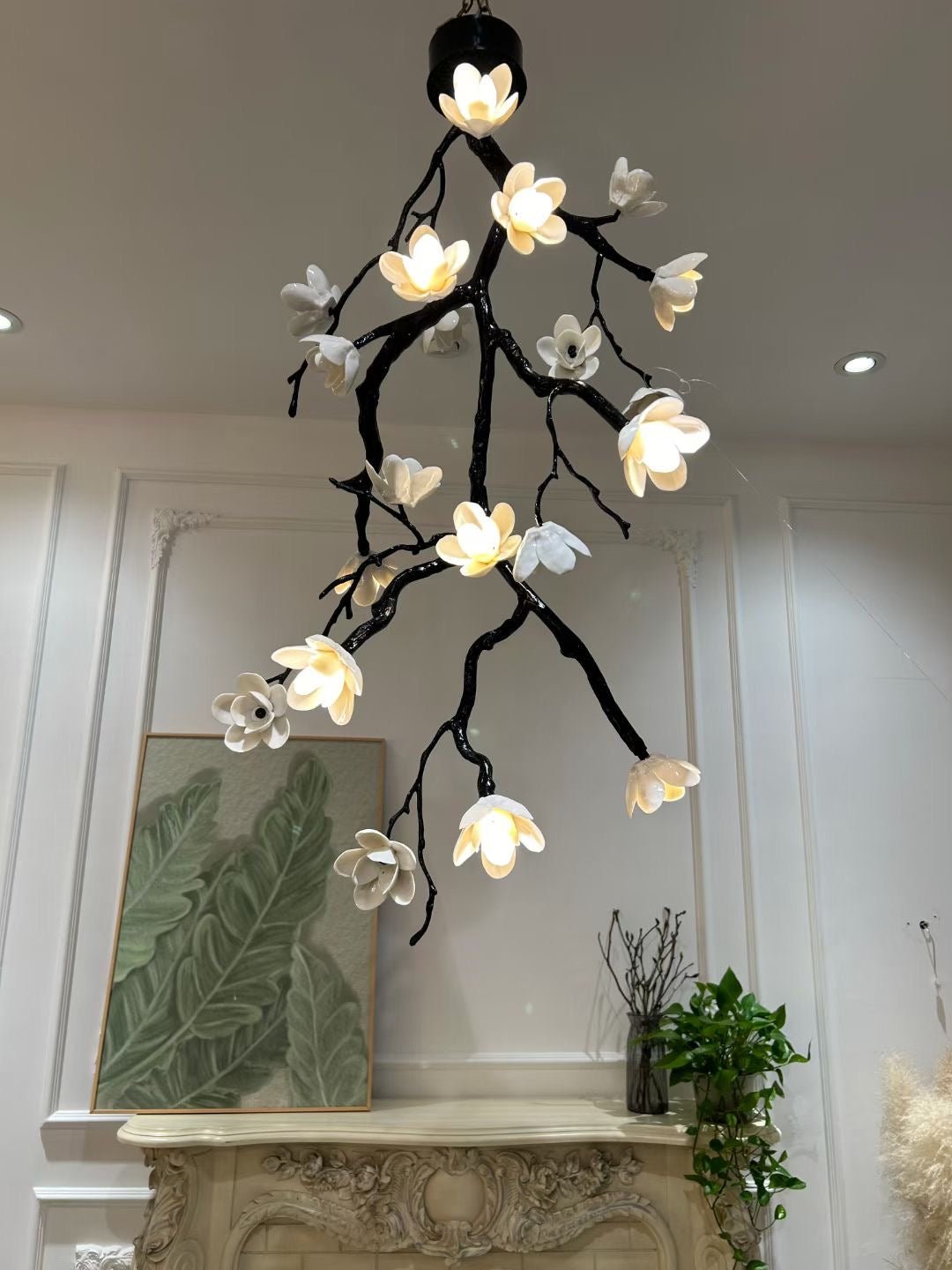 Large Long Branch Flower Chandelier - Richardrider