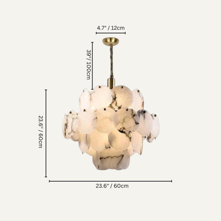 Caelum Alabaster Chandelier Light - Richardrider