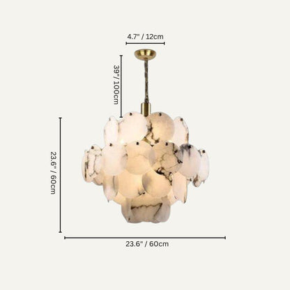 Caelum Alabaster Chandelier Light - Richardrider