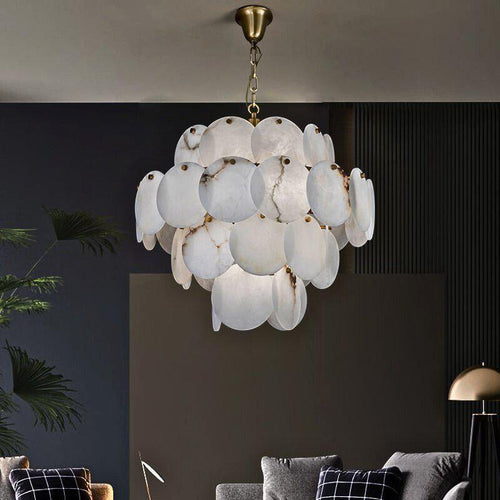 Caelum Alabaster Chandelier Light - Richardrider
