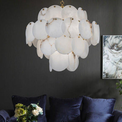 Caelum Alabaster Chandelier Light - Richardrider