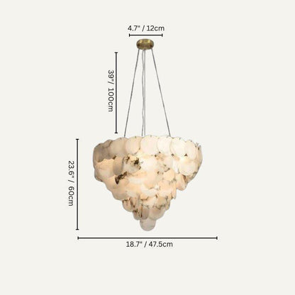 Caelum Alabaster Chandelier Light - Richardrider